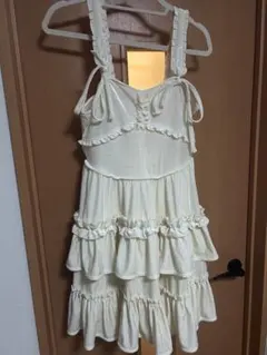 BABY,♡生成りJSK♡はしごレース♡難あり - メルカリ