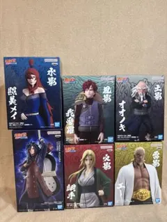 NARUTO疾風伝 GiGO限定マダラ・ナルト&五影 集結フィギュア7体 - メルカリ