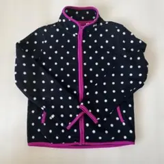 UNIQLOドット柄フリースジャケット　140