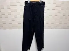 コモリ COMOLI 23AW ベルテッドデニム黒Y03-03001サイズ3のサムネイル