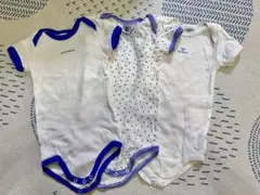 PETIT BATEAU ベビー肌着 3枚セット 18m (80)