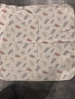 Pique 動物柄 コットンブランケット