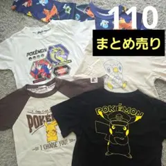 ポケモンTシャツ　まとめ売り　110