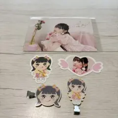 【超ときめき♡宣伝部】菅田愛貴 前髪クリップ＆ステッカーセットB
