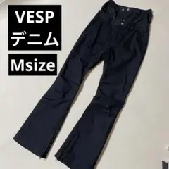 【美品】VESP スノボウェア ズボン フレア デニム スノボパンツ Mのサムネイル
