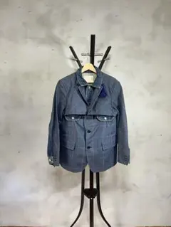 【希少】美品19ssサカイsacai テーラード ドッキング デニム ジャケット