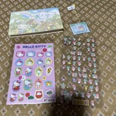 サンリオ色々セット　株主メッセージカードとステッカーセット