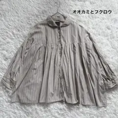14日まで限定価格！オオカミとフクロウ ブラウス - メルカリ