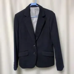 ネイビー テーラードジャケット 13AR 2つボタン 美品