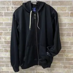 Champion チャンピオン MJASPO ジップパーカー ブラック フード付