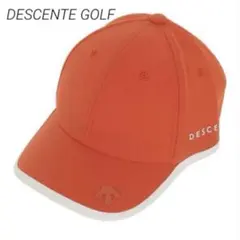 DESCENTE GOLF キャップ　オレンジ　レディースのサムネイル