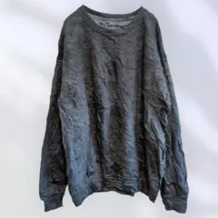 ATHLETIC WORKS【L】ダークグレー トレーナー 裏起毛 スウェット