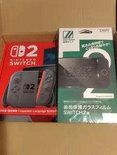 新品未開封】Switch2 本体 ガラスフィルムセット（1980円相当） - メルカリ