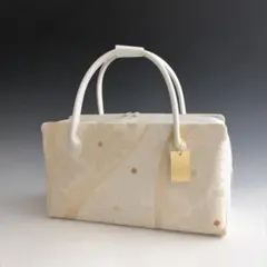 新品未使用 ！！特別セール！！京都 西陣 正絹 帯使用 利休バッグ