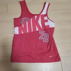 NIKE タンクトップ レッド ボーダー 72のサムネイル