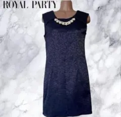 ROYAL PARTY ネイビー　ロイヤルパーティ　ミニドレスのサムネイル