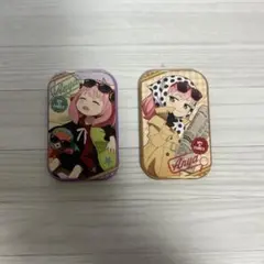 スパイファミリーの缶バッチ（アーニャ）