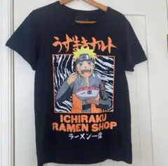 NARUTO ナルト ラーメン一楽　アニメ anime TV Tシャツ