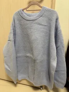 GRL ライトブルー セーター Fサイズ