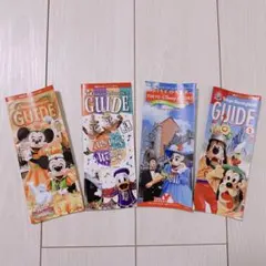 東京ディズニーランド シー ガイドブック マップ 4冊セット