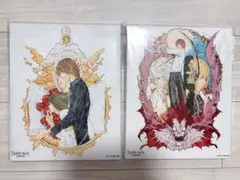 小畑健 複製原画 イラストボード 3点額付 デスノート バクマン プラチナエンド 小畑健 複製原画 イラストボード 3点額付 デスノート バクマン