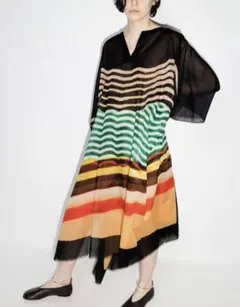 DRIES VAN NOTEN Len Lyeカフタン ロングワンピースのサムネイル
