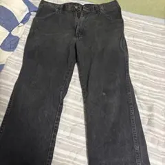 RUSTLER ブラックデニムパンツ