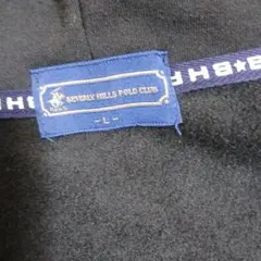 BEVERLY HILLS POLO CLUB ブラックパーカー Lのサムネイル