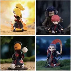 POPMART NARUTO 暁 フィギュア デイダラ サソリ トビ 飛段のサムネイル