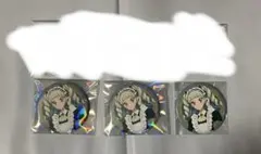 アイカツ 藤堂ユリカ 缶バッジ キャラバッジコレクション クラシカルメイド　3点