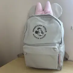 ミニーマウス 耳付きリュック