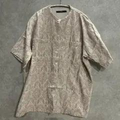 Kastane ベージュ柄半袖シャツのサムネイル