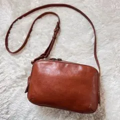 ゲンテン トスカ BOX型 ミニショルダーバッグ カメラバッグ チャ