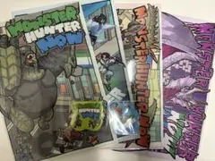 モンスターハンターNow クリアファイル、ステッカー コンプリート