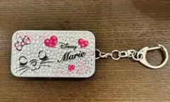 Disney マリー ラインストーン キーホルダー