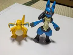 未使用立体パズルポケモンのルカリオ.カイリュー2つセット