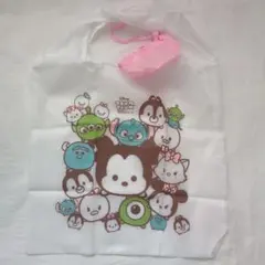 未使用　ディズニー　Disney　ツムツム　エコバック　ホワイト