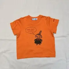 ミキハウス Tシャツ ムーミン(リトルミイ) コラボ サイズ90 オレンジ