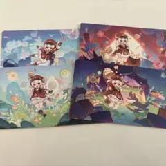 原神　クレー　カード4枚セット