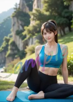 GP077 【1点物】 A4ポスター AI 写真 リアル 美女 グラビア 彼女