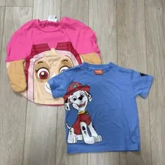 【美品】パウパトロール　子供用Tシャツ　２枚セット