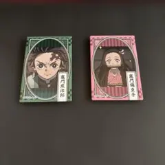 鬼滅の刃　スクエアCANバッジ　竈門炭治郎　ねずこ