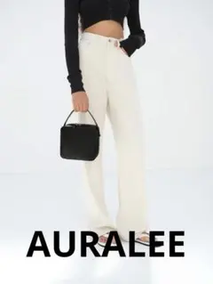 現行AURALEEオーラリー×アエタスクエアショルダーバッグメゾンカナウ 