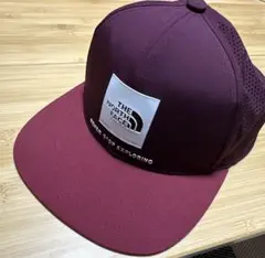 THE NORTH FACE バーガンディ キャップ