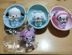 ジャムシェリーサンリオ　シナモンロールマイメロディポチャッコクロミちゃん