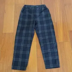COMME CA ISM チェック柄パンツ 110cm