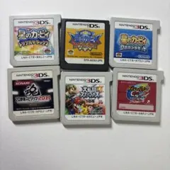 Nintendo 3DS DS ソフト まとめ売り 6本セットのサムネイル