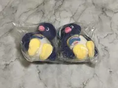 ピングー タキシードサム コラボ ぬいぐるみマスコット おすわり