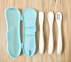エジソンママ　離乳食 スプーン ケース付き 3本セットのサムネイル