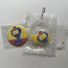 TRUZ HIKUN アクリルチャーム 缶バッジ TREASURE アサヒ